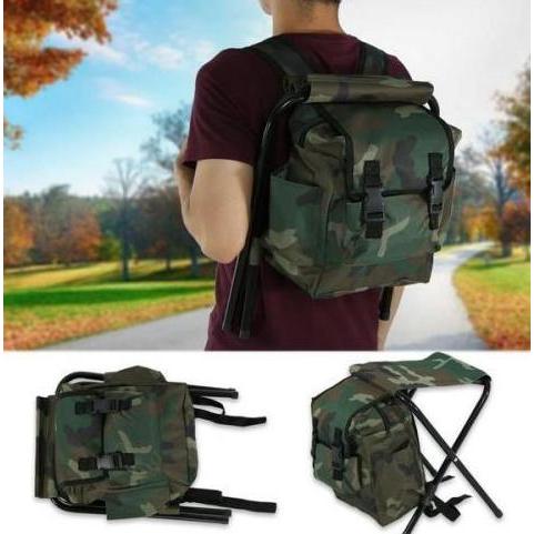 TAS RANSEL KURSI LIPAT - KURSI LIPAT TAS RANSEL - KURSI SANDARAN LIPAT