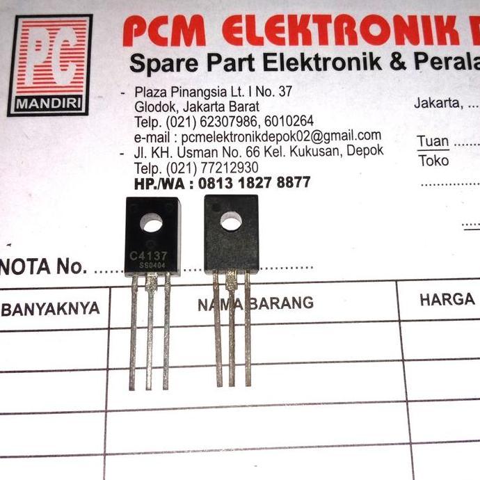 C4137 2SC4137 2SC 4137 2SC 2 SC TR TRANSISTOR TO126 D'90