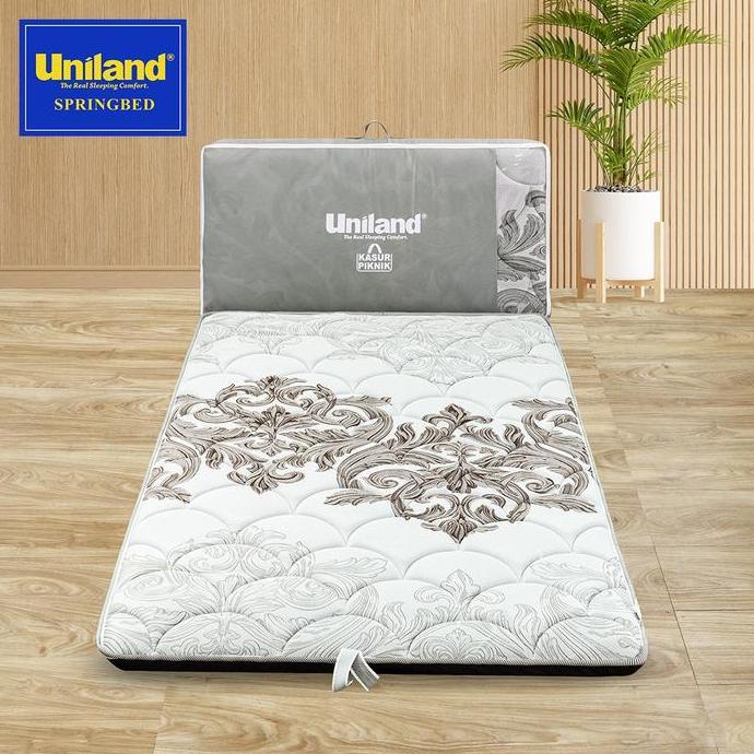 Uniland Kasur Lipat 120x200 Bonus Tas Kasur - Busa Gulung Lantai Travel