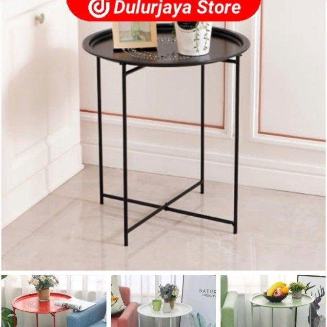 Ace Soleil Meja Teras Meja Sudut / Coffee Table / Meja Besi Serbaguna