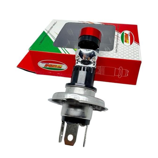 BSM LED LAMPU LED LASER H6 H4 BLUELENS SUPER TERANG DEKAT PUTIH JAUH KUNING Motorcycle