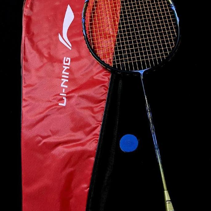 [28Lbs] Raket Badminton Full Carbon Bonus Tas Dan Grip Karet