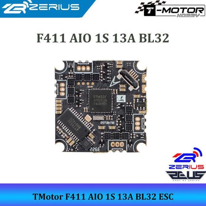 BEBAS ONGKIR - TMotor F411 AIO 1S 13A BL32 ESC with Blackbox
