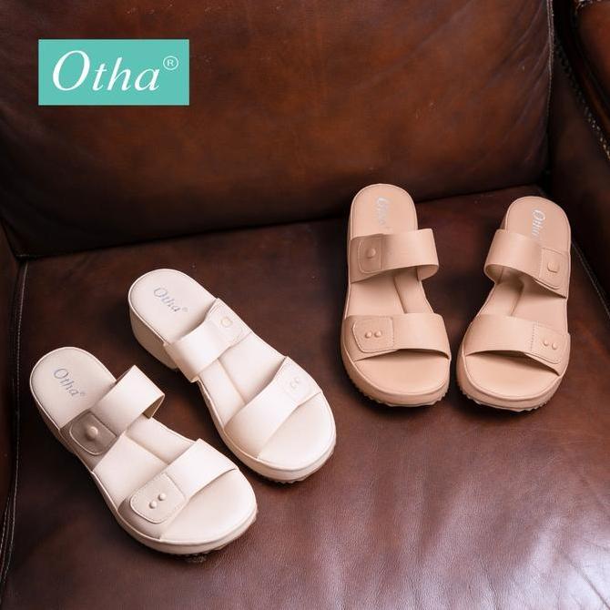 Otha Shoes - Wedges Sandal Wanita - H1307 OWK Tinggi HAK  -+ 5CM