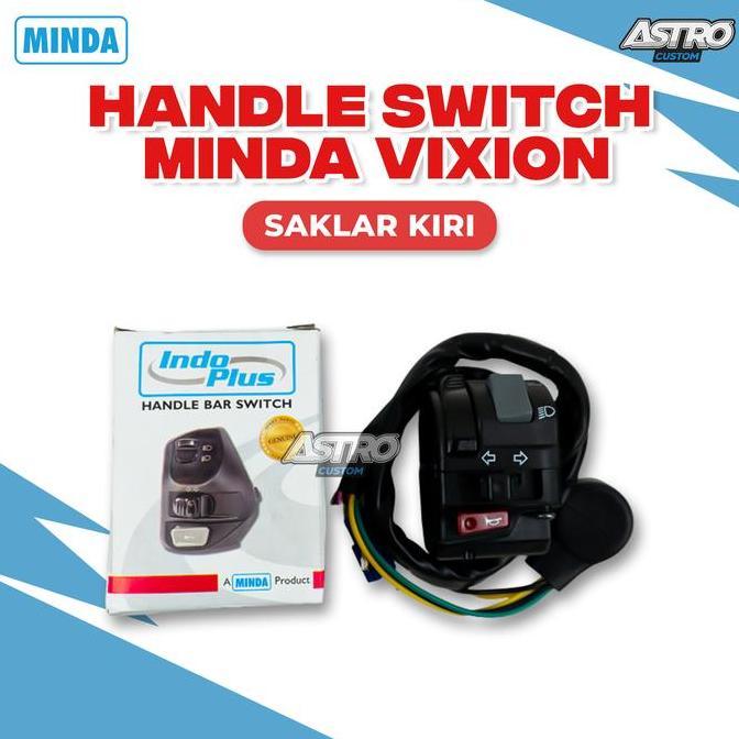Whyyuo- Saklar Kiri Vixion Nmax & Cocok Ubahan Modifikasi Merk Minda R15 Rx King Aerox Lexi Pcx Vari