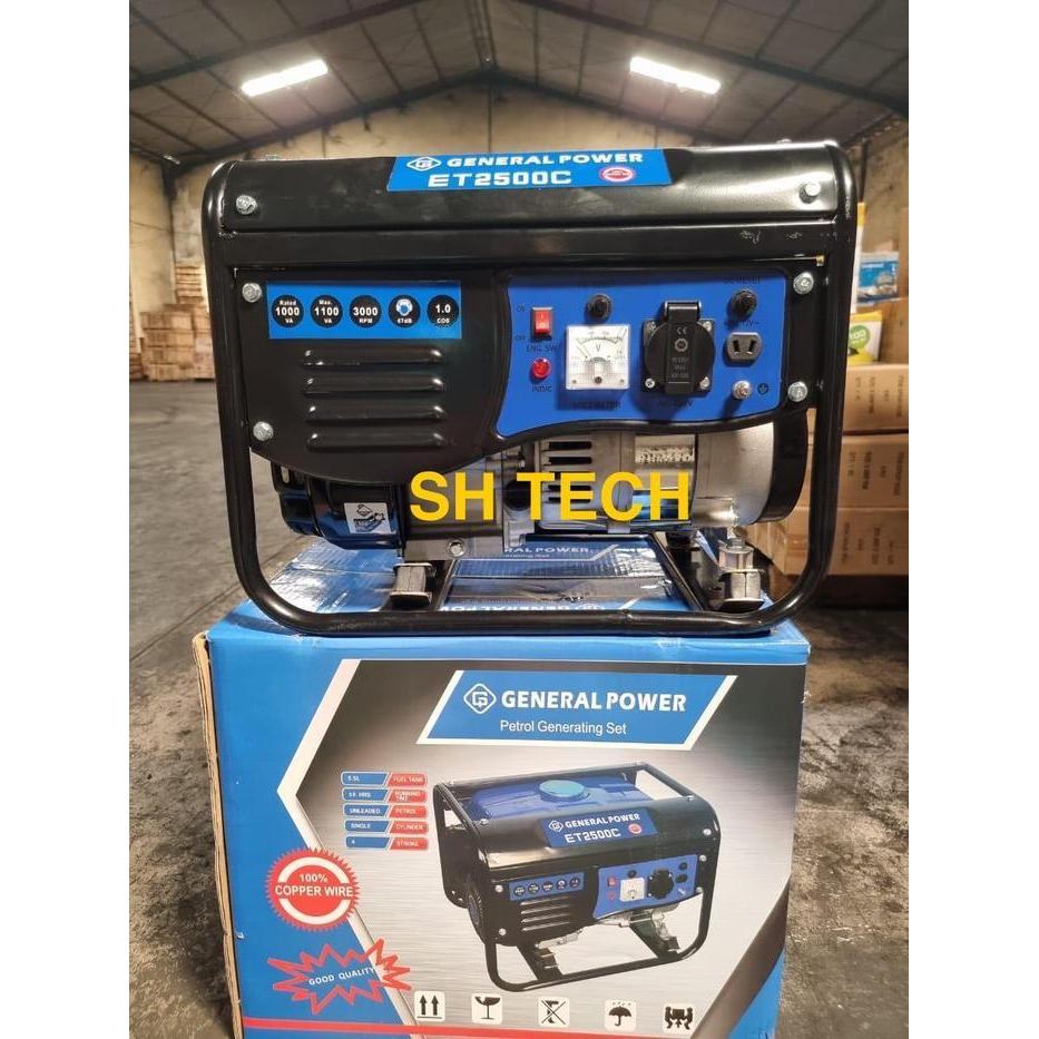 GENERAL ET 2500 C GENSET 1100 WATT GENERATOR LISTRIK GENERAL POWER ORIGINAL DAN TERPERCAYA