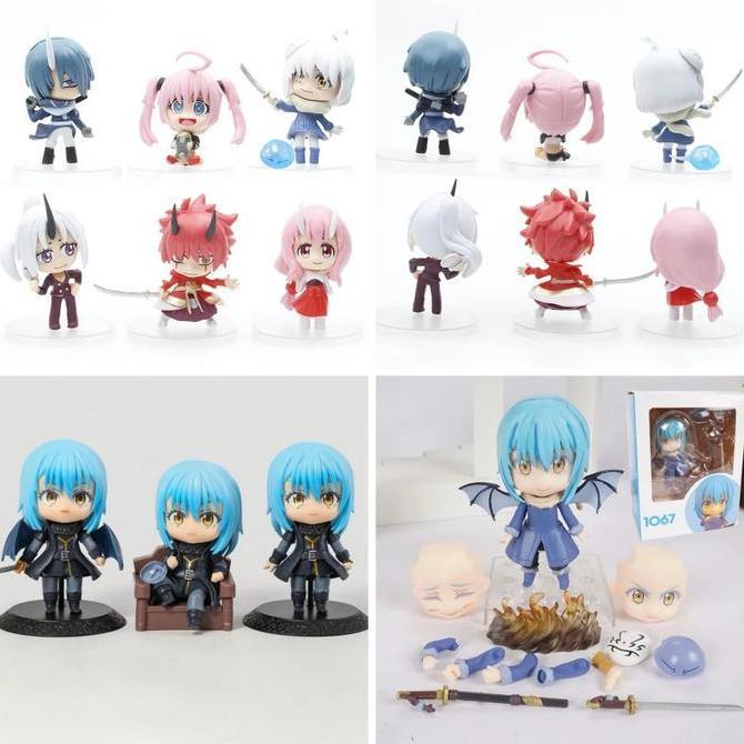 action figure rimuru tempest tensei shitara slime set 3 pcs