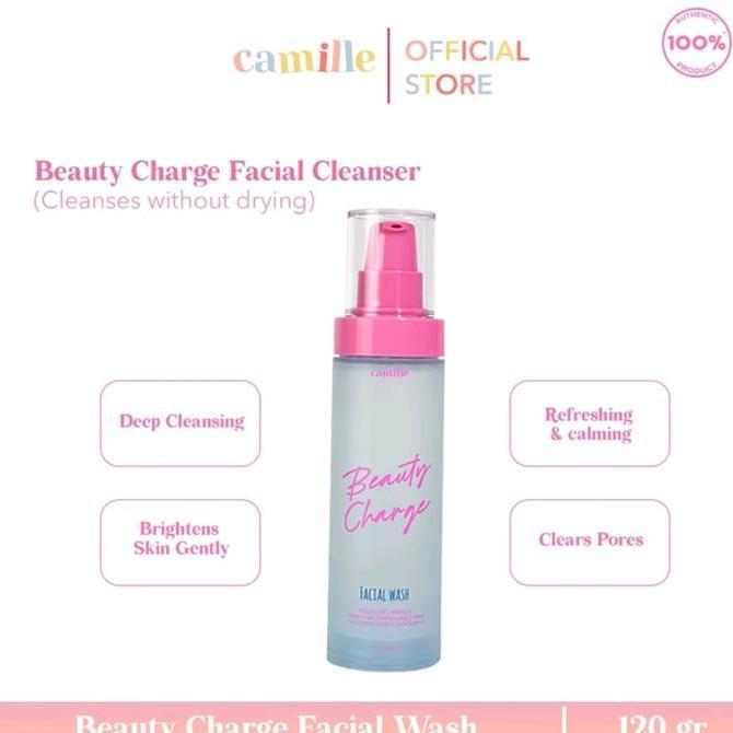 BEAUTY CHARGE FACIAL CLEANSER by Camille | Facial wash Camille Beauty Skincare