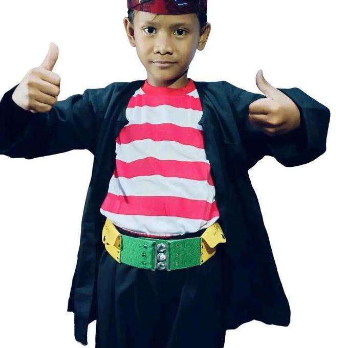 BAJU ADAT MADURA ANAK+SABUK BAJU SAKERA ANAK+SABUK