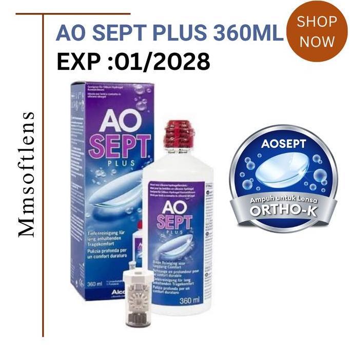 CAIRAN PENCUCI SOFTLENS AO SEPT PLUS  360ML