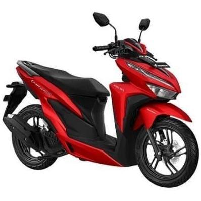 64501-K59-A70ZL 64601-K59-A70ZL COVER SAYAP KANAN KIRI COCOK UNTUK VARIO 150 K59J 2018 - 2022 MERAH 