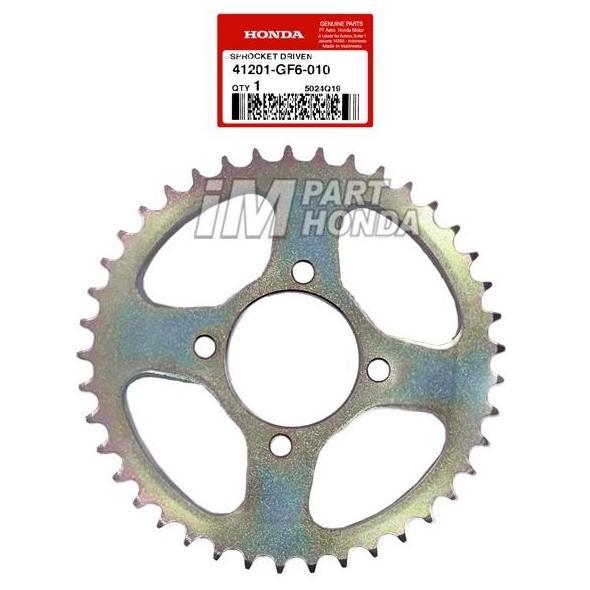 41201-GF6-010 GEAR GIR BELAKANG 41T HONDA WIN