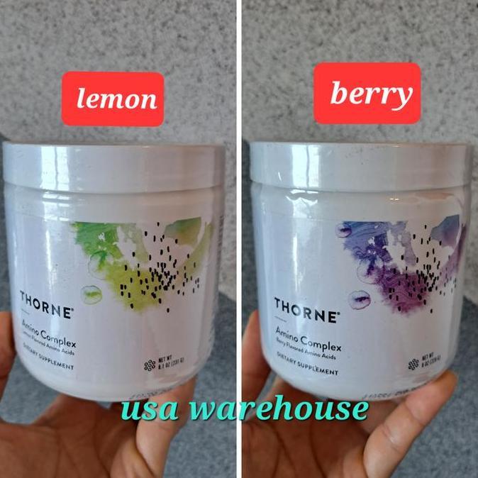 Thorne Amino Complex Amino Acids Bcaa Eaa Asam Amino Usa