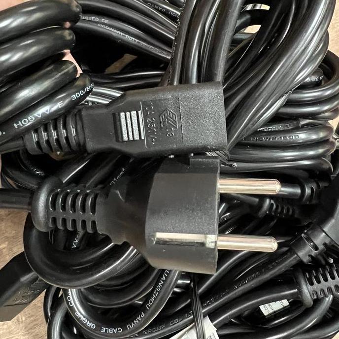 Kabel Power Longwell EU to C13 original Bawaan Pc server IBM LENOVO