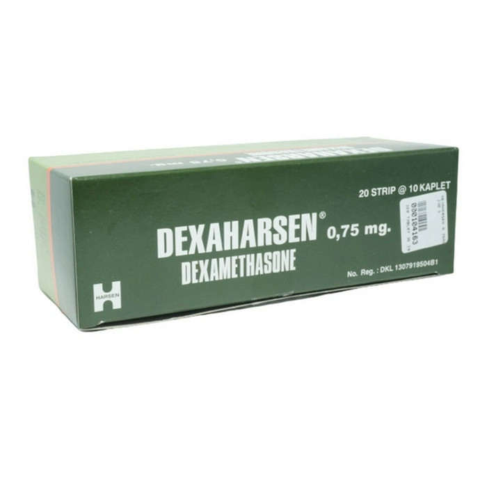 DEXAHARSEN 0.75 MG 0.75 MG 1 STRIP @ 10 KAPLET