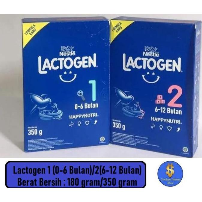Weee- Lactogen 1 (0-6 Bulan) & 2 (6-12 Bulan)-Susu Bayi Lactogen