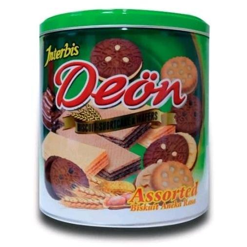 INTERBIS DEON KALENG BISKUIT assorted 375 GR
