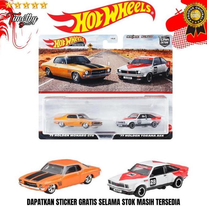 cv.danendra / Hot Wheels Premium Two 2 Pack New Loose 73 Holden Monaro GTS Diskon