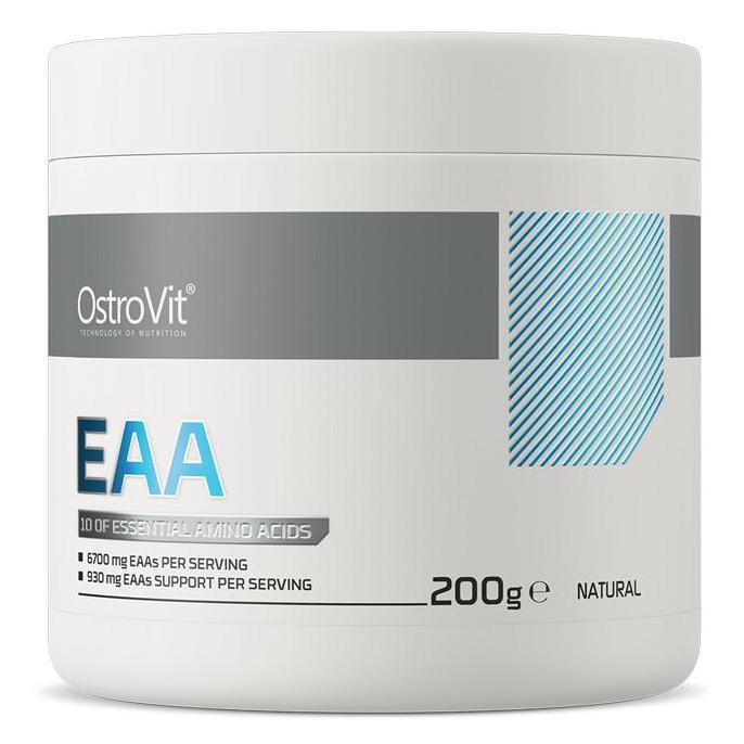 Ostrovit Eaa Essential Amino Acid Powder 200G Natural Serbuk Bubuk Asam Amino Leucine Suplemen Obat 
