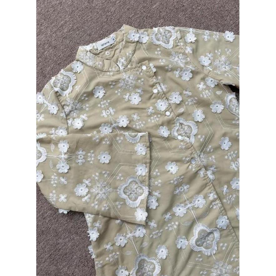 Sakura Tunik Lebaran Katun Bordir