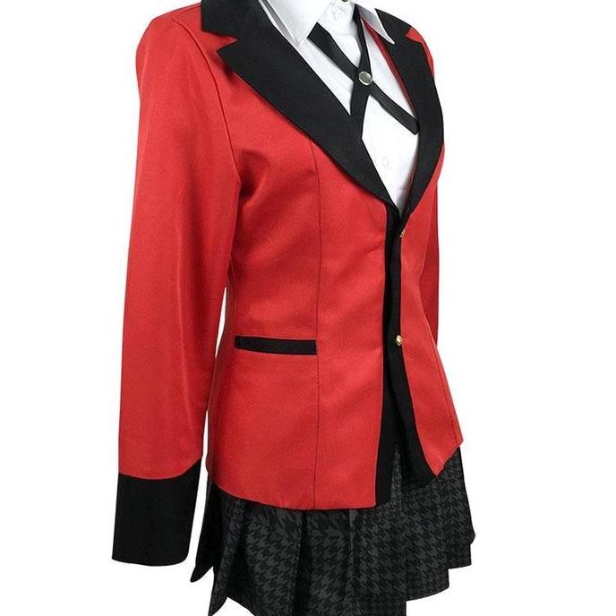 3DEBOZZSKA - JAS BLAZER ANIME KAKEGURUI / BLAZER JABAMI YUMEKO / COSPLAY JEPANG