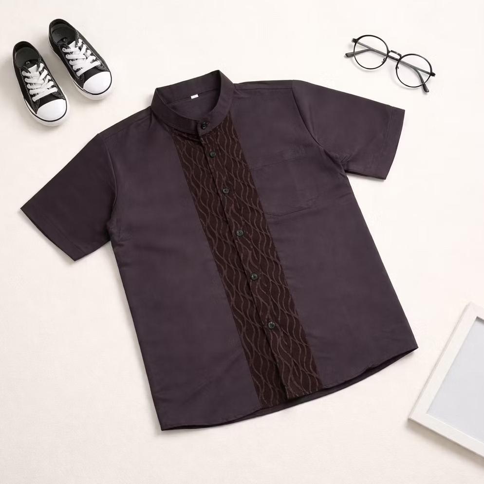 DISKON Koko Anak Sultan Premium Set Celana Sarung Batik - Baju Koko Kurta Anak Laki Laki Elegant War