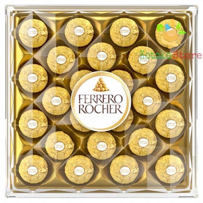 Coklat Ferrero Rocher / Ferrero Rocher Chocolate isi 24 Pcs