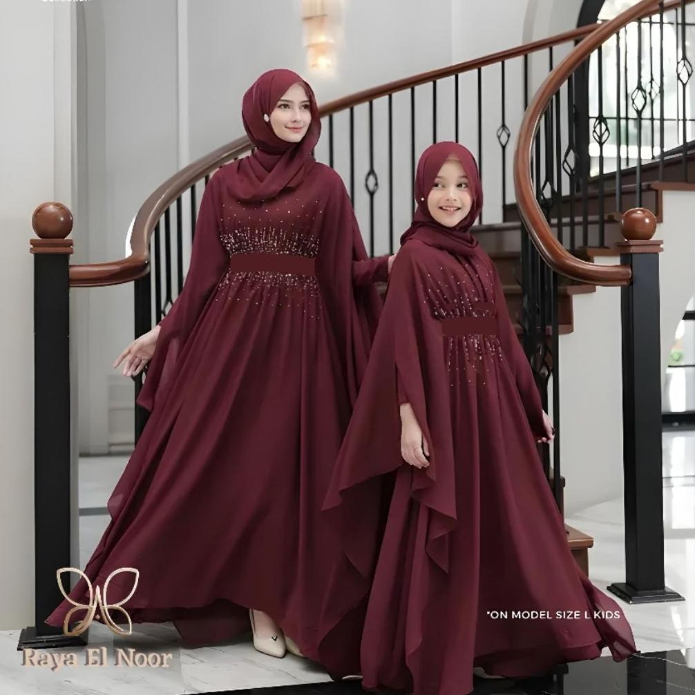 NEW ARRIVAL Mandocorefashion | Mayora kaftan anak syarii usia 7 sampai 11 tahun terbaru kekinian ele