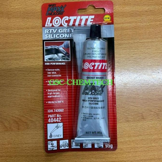 Promo Loctite Grey Maxx Rtv Grey Silicone Gasket Maker (95G) Cod