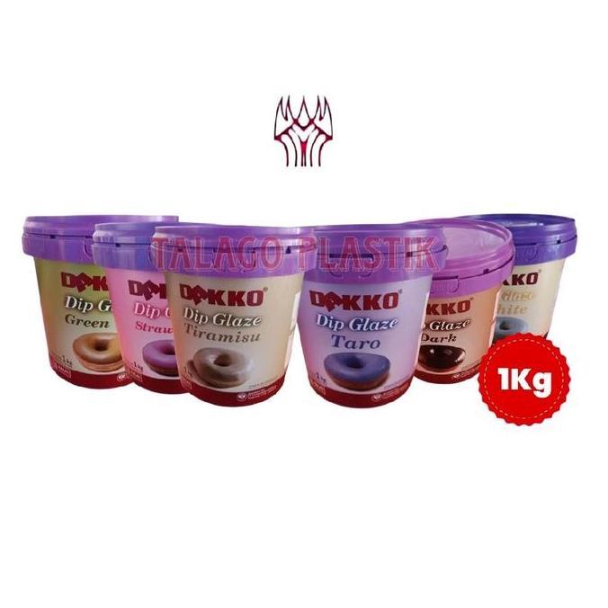 Dip Glaze Dakko 1kg Topping Donat, Roti, Dessert