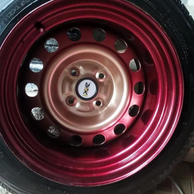 Terlaris Velg Kaleng Celong R14 Lebar + Ban