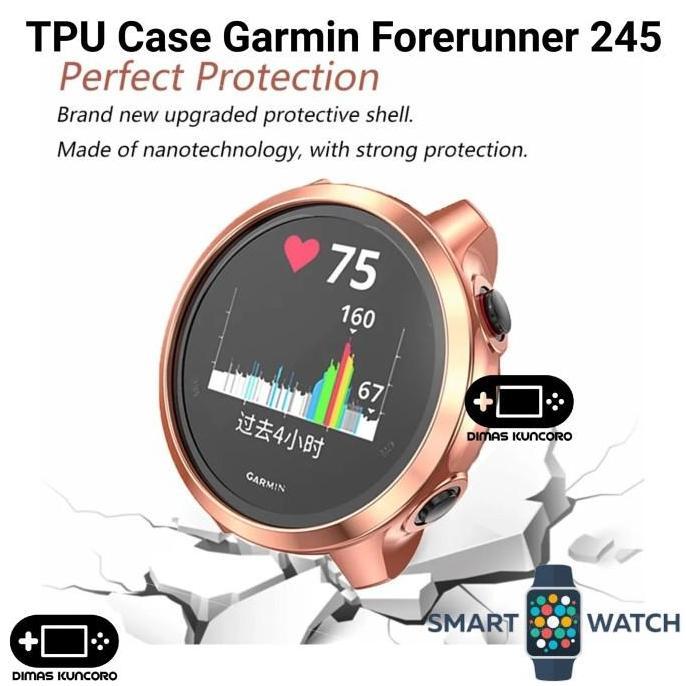 TPU Case Garmin Forerunner 245 silicone silicon casing music fr fr245