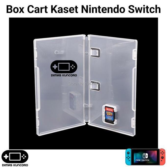 Box Cart Kaset Nintendo Switch game card cartridge storage replacement nintendo switch 1 2 v1 v2 lit