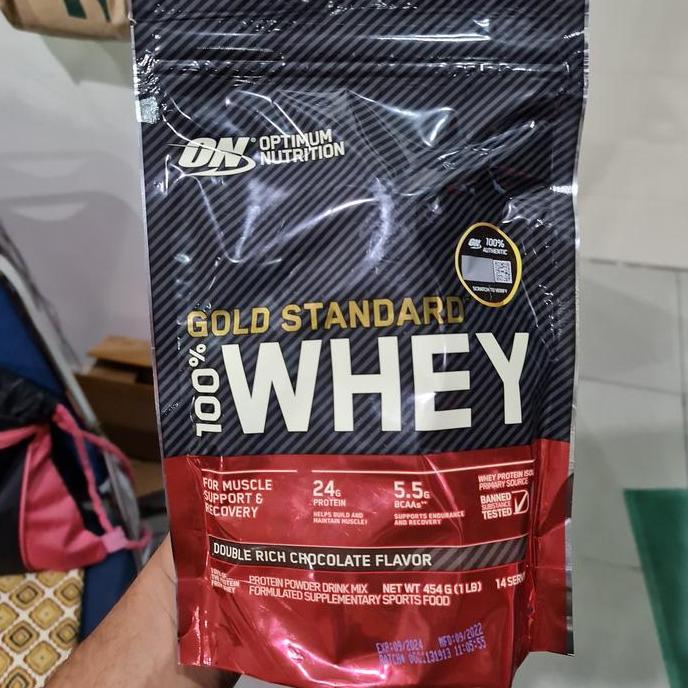 Optimum Nutrition Gold Standard Whey 1Lb On Wgs Susu Fitness Protein