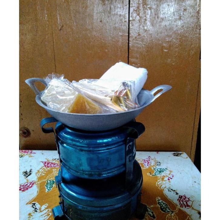 Paket Peralatan Batik Kompor Wajan Kain Malam Canting