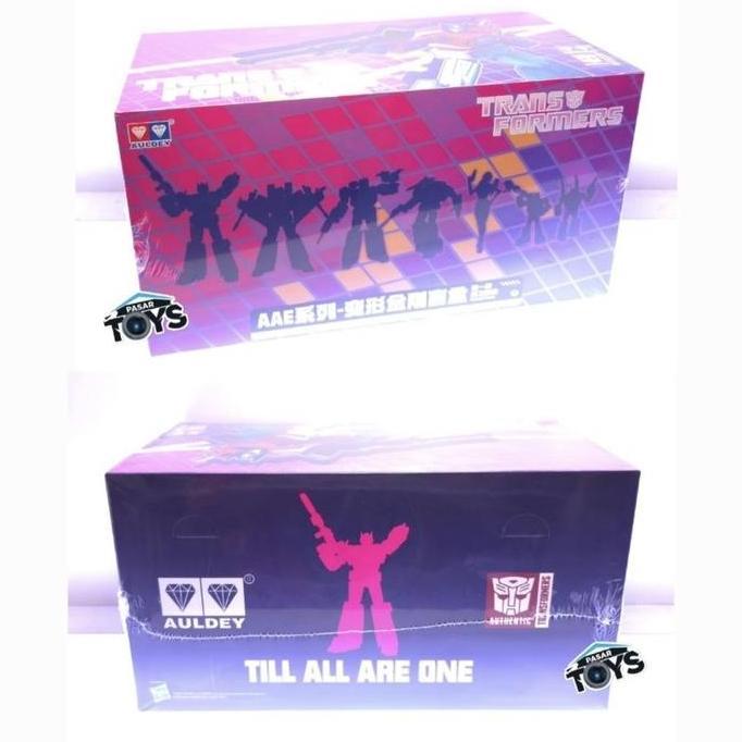 AULDEY AAE SERIES TRANSFORMERS TILL ALL ARE ONE BLIND BOX FIRST EDITION 800210 ACTION FIGURE MA99
