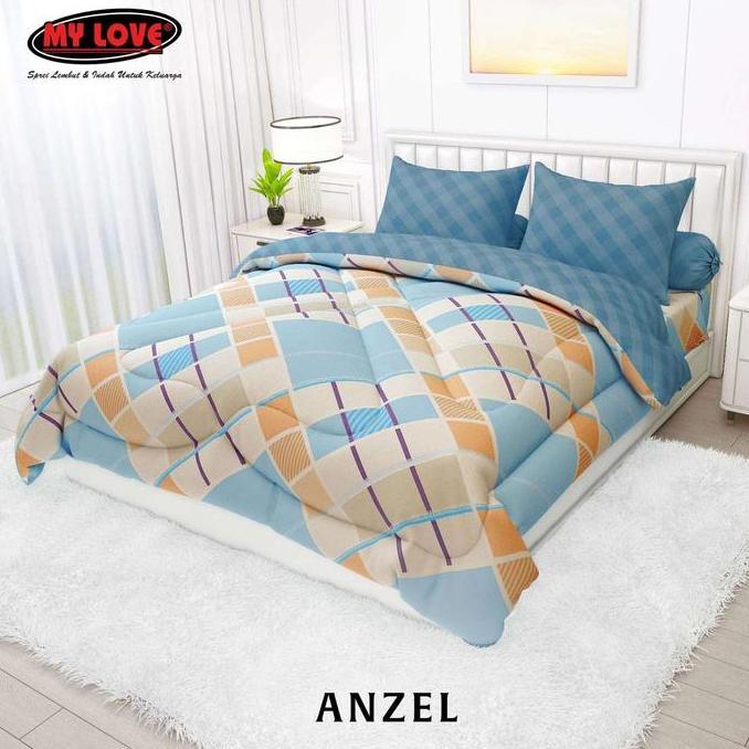 BEBAS ONGKIR - Bed Cover / Bedcover My Love 180x200 / Bed Cover 180x200 My Love