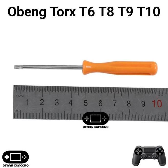 Obeng Torx T6 T8 T9 T10 mesin ps3 ps4 ps5 xbox 360 one S X fat slim