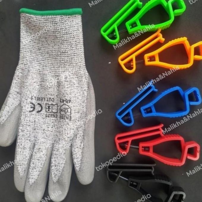 Anti Cut Resistant Glove Level 5 Sarung Tangan Anti Potong Level 5