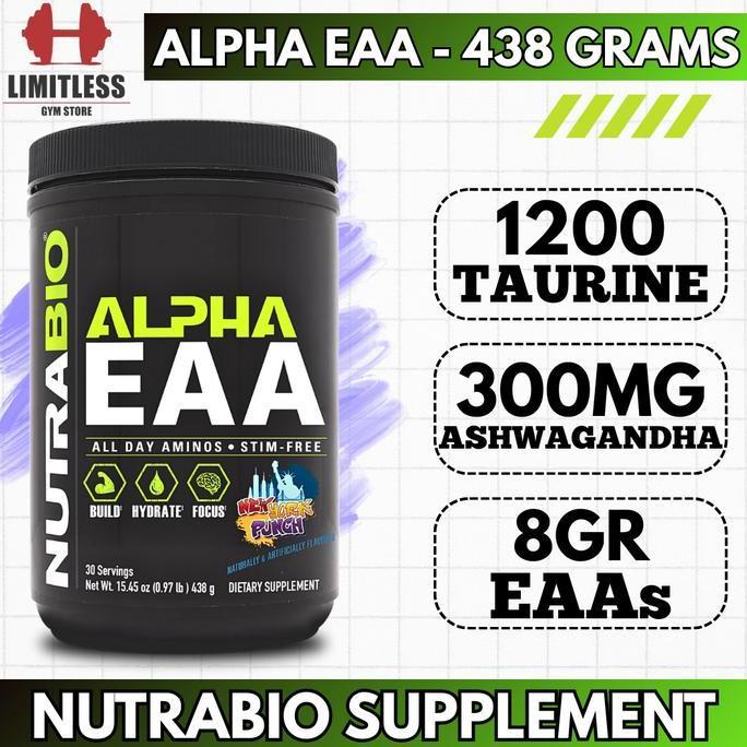Alpha Eaa + Ashwagandha Alpha Gpc 30 Servings Bcaa Nootropics