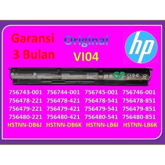 Baterai Hp 14-V201Tx 14-V202Tx 14-V203Tx 14-V204Tx 14-Vxxxtx Vi04