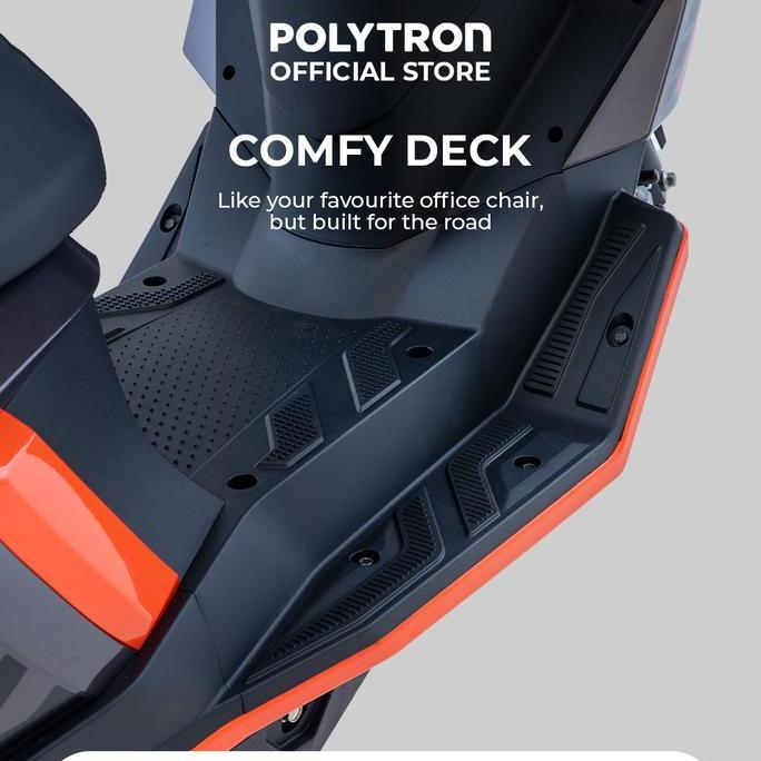 Terlaris Polytron Fox 350 - Battery As Service - Electric Sepeda Motor Listrik - Otr Jawa Barat & Ja