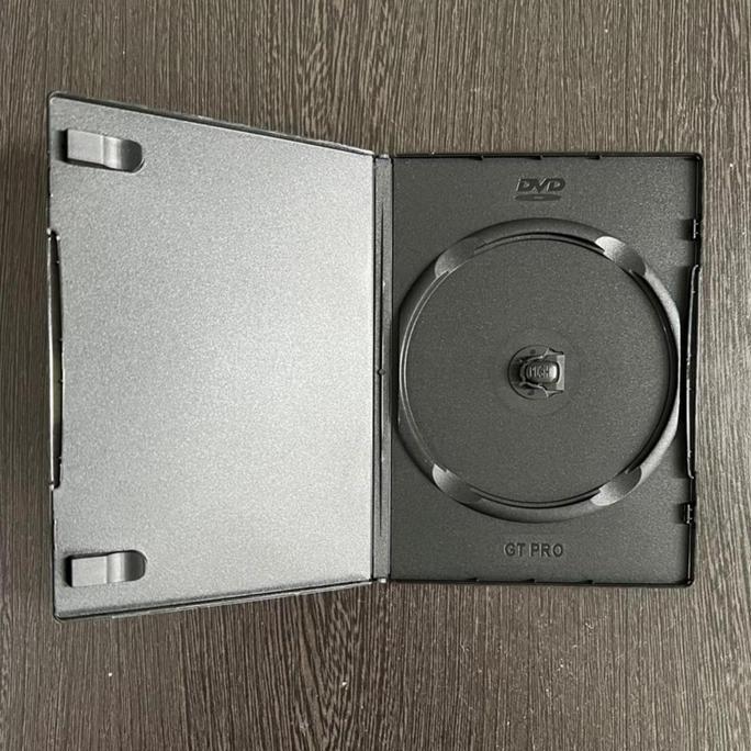 Case Kotak DVD CASING HITAM CD DVD CASE DVD GT-PRO 9mm Single / DOUBLE