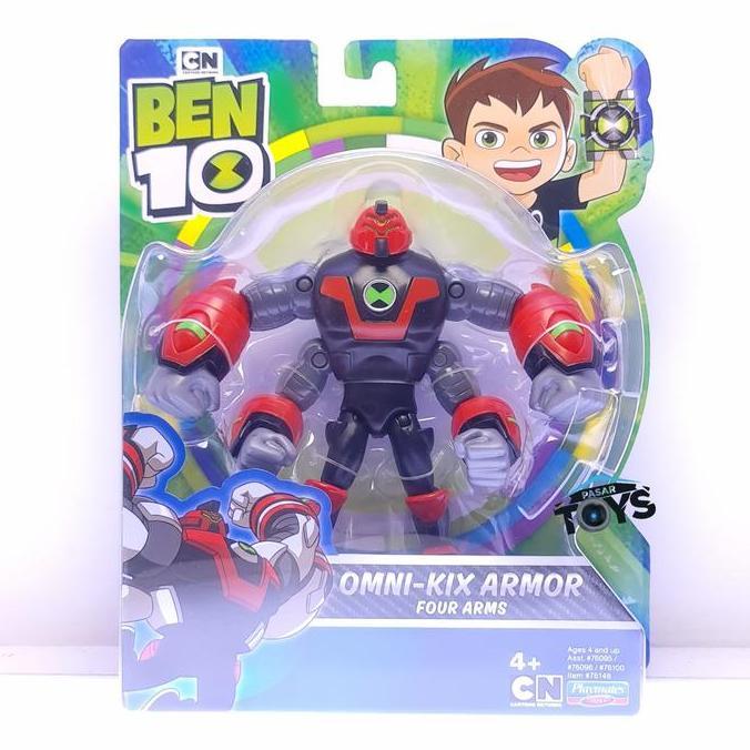 BEN 10 OMNI-KIX ARMOR FOUR ARMS BASIC FIGURE MA99