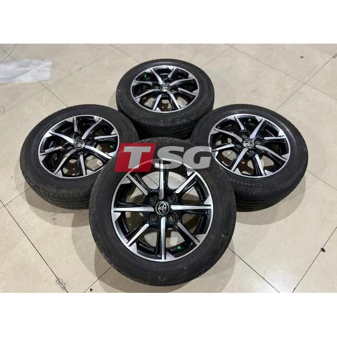 Terlaris Velg Mobil Racing Ring 14 Lubang 4 Std Calya R14X5 H4X100 Ban 175 65 R14 Untuk Toyota Calya
