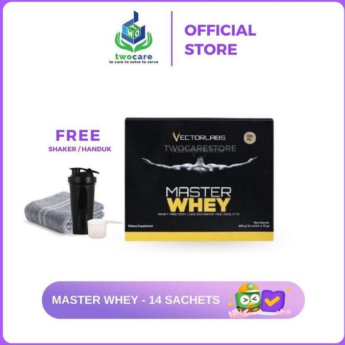 Vectorlabs Master Whey 1 Lbs 12 Sachet Whey Protein