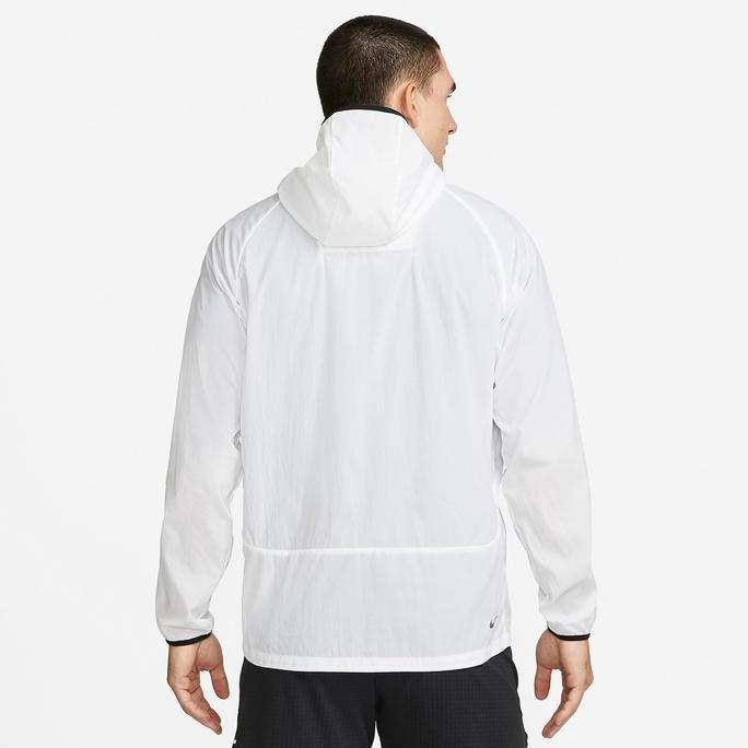 Nike Dri-Fit Trail Aireez Lightweight Men'S Running Jacket - White