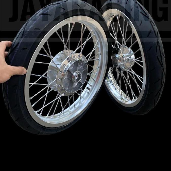 Terlaris Velg Set Ban Donat Tubles Road Race Revo Supra Fit Velg Ring 17