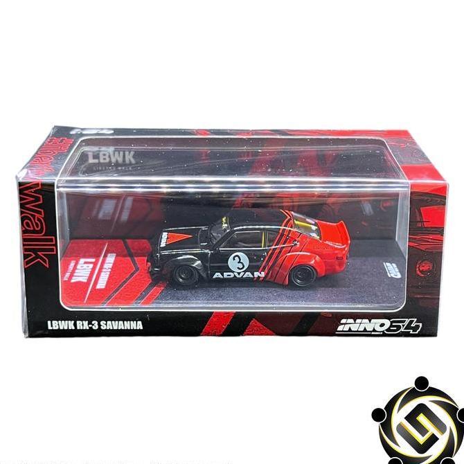 INNO64 Inno LBWK MAZDA RX-3 SAVANNA "ADVAN LIVERY"