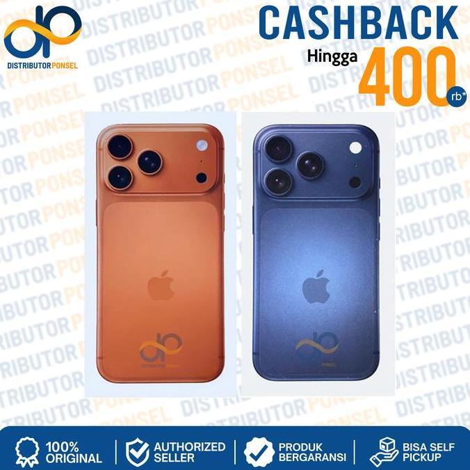 Comunicazione- Apple Iphone 17 Pro & Iphone 17 Pro Max Resmi Ibox Indonesia 256Gb 512Gb 1Tb 2Tb